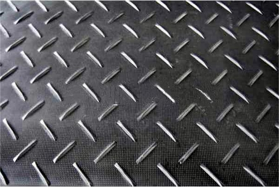 Hdpe Uhmwpe 12,7 mm tapis de protection du sol en plastique pour la route temporaire