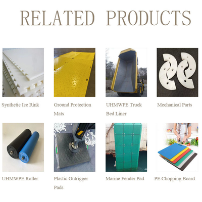 planche de coupe en plastique UHMWPE en PE en bloc de polyéthylène