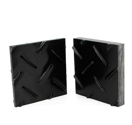 15 mm d'épaisseur tapis de protection du sol en plastique 4x8 feuille avec texture pour les travaux civils