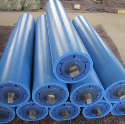 Roloir de convoyeur en polymère Hdpe à haute molécule ultra-haute diamètre 76 mm