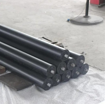 Roloir de convoyeur en polymère Hdpe à haute molécule ultra-haute diamètre 76 mm