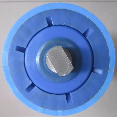 Roloir de convoyeur en polymère Hdpe à haute molécule ultra-haute diamètre 76 mm