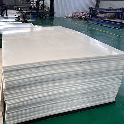 Plaque de plastique HDPE de qualité alimentaire pour la découpe et le moulage résistant aux produits chimiques de 0,3 à 200 mm